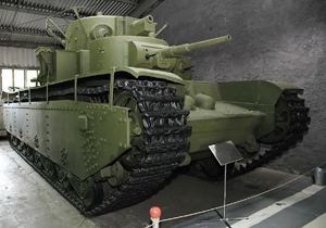 T-35 en un museo