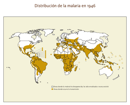 Distribucion malaria