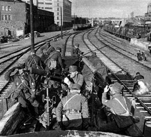 las tropas finlandesas se preparan las tropas finlandesas se preparan