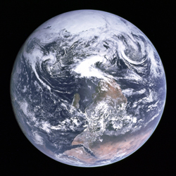 Clase M - La Tierra, imagen de la NASA