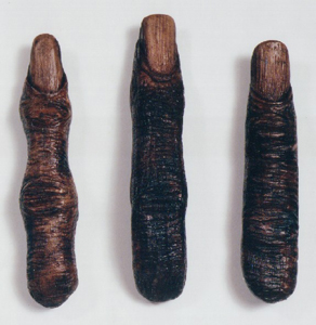 Tres dedos ndices de San Carlos de Cunia. Coleccin privada