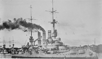 El Schlesien fotografiado antes de la Primera Guerra Mundial - Fotografa de la Librera del Congreso de los EEUU
