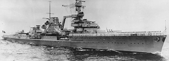 El Leipzig fotografiado en el mar en 1936 - Imagen de dominio pblico del U.S. Naval Historical Center Photograph