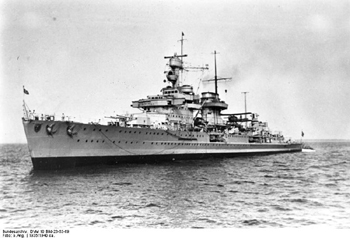 El Nrnberg fotografiado en el mar en 1935 - Bundesarchiv, DVM 10 Bild-23-63-69 / CC-BY-SA 3.0