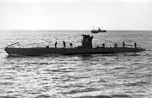 Submarino U11 de la clase IIB - foto de dominio pblico