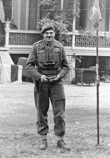 El general Urquhart, responsable de las tropas britnicas en Arnhem