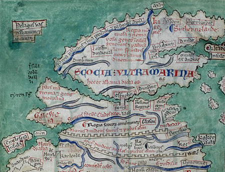 Mapa antiguo de Escocia. British Library.jpg