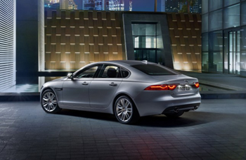 Imagen promocional del Jaguar XF