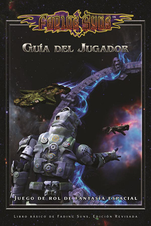 Portada del manual del jugador de la edicin espaola de Fading Sun, editada por Ediciones Epicismo