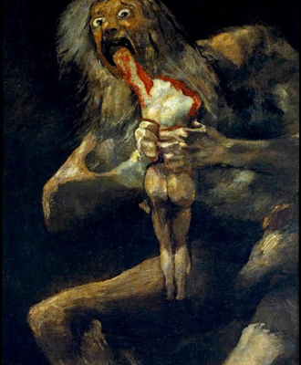 Hambriento (atribuido a Goya)