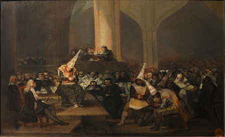 Goya, Escena de la Inquisicin