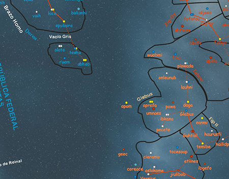 Mapa de la zona con el Corredor Dez