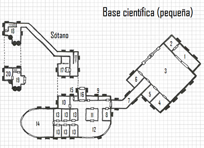 Mapa Base cientfica (pequea). Pulsa para verla ms grande