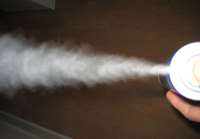 Spray en accin - imagen de explainthatstuff.com de libre disposicin