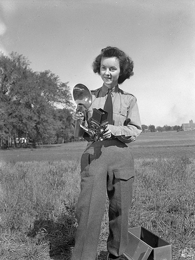 Sergeant Karen M. Hermiston del Cuerpo femenino del ejrcito canadiense