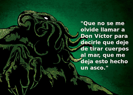 Danilo Neira (2015). Cthulhu. Texto aadido por Jacobo Pea (2021). Licencia Creative Commons de reconocimiento - Compartir bajo la misma licencia.