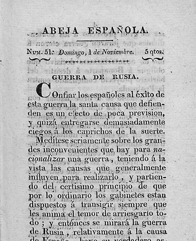 Una de las gazetas de la poca