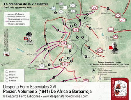 Diagrama de una batalla. La imagen es de Desperta Ferro Ediciones y puede verse en su pgina web.