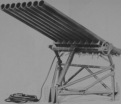 Un T27 "Xylophone". Foto de dominio pblico de la escuela de artillera de Aberdeen.