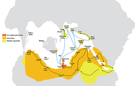 Mapa del Imperio de Eric I