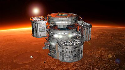 Estacin espacial Bennh (Fuente: Daemonideus)