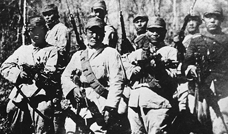 Northeast Anti-Japanese United Army Soldiers de autor desconocido (alrededor de 1940). Imagen en dominio pblico.