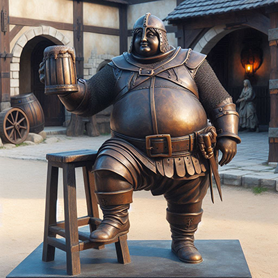 Monumento. Imagen generada por Copilot Designer.