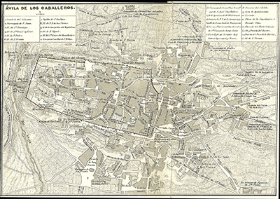 Mapa de vila. Pulsa para ampliar