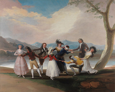 Goya, F. (1788). La gallina ciega. [Pintura]. Museo Nacional del Prado. Obra en Dominio Pblico.