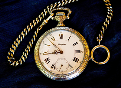 Reloj de bolsillo. Licencia Creative Commons