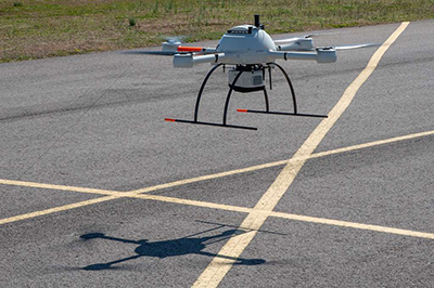 Un dron MD4-1000. Imagen de dominio Pblico PDM 1.0