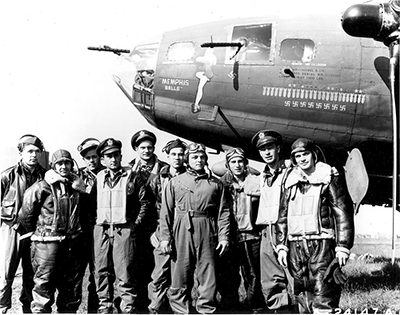 US Air Force (1943). Memphis Belle Crew. Dominio Pblico.