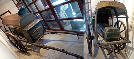 Jacobo Pe�a Conversa (2024), Carro funerario y ata�d. Museo de �vila. Licencia Creative Commons CC0 - Dominio p�blico.