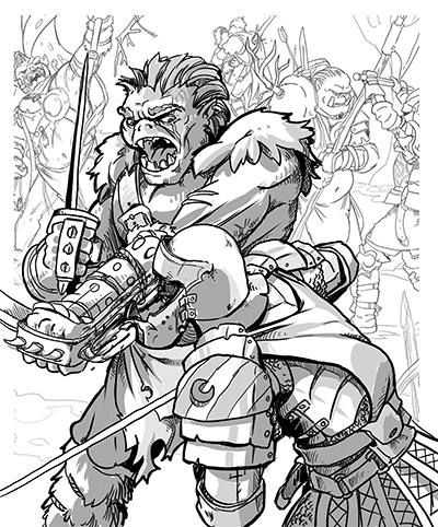 Mariana Ruiz Villarreal(2019). "DnD orc". Licencia CC Dedicaci�n a Dominio P�blico Universal.