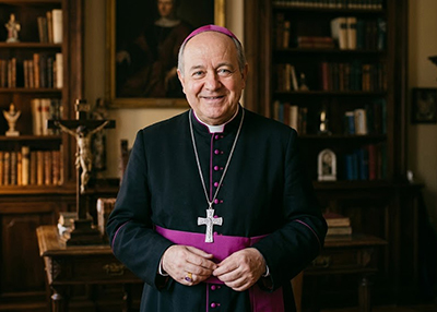 Monseñor Sanchidrán. Imagen realizada por IA Gemini Monseñor Sanchidrán. Imagen realizada por IA Gemini