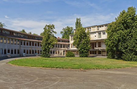 Fotograf�a actual de uno de los edificios de la Villa Ol�mpica de Berl�n. CC BY-SA 3.0 - A.Savin