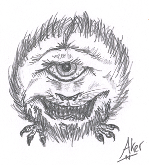 Greiter, dibujo de Aker