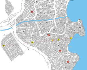 mapa de Cunia. Pulsa para ampliar