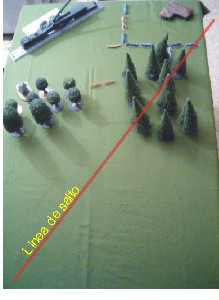 Línea de salto