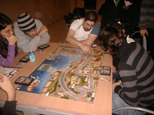 Partida de Formula Dé - tablero