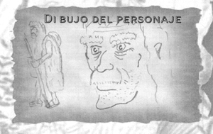 Dibujo en la hoja de personaje