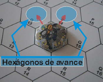 Hexgonos de avance