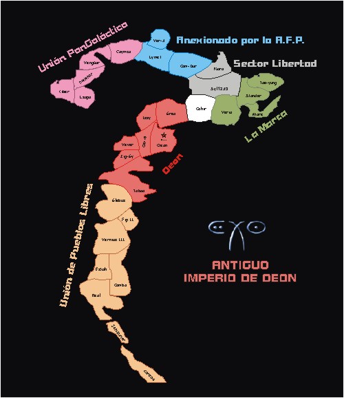 Mapa de la zona conocida como antigua Oeon