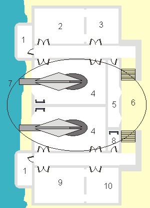 Plano del bnker