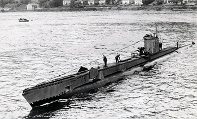 El submarino britnico HMS Venture - imagen de dominio pblico